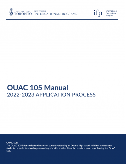 OUAC 105 Manual