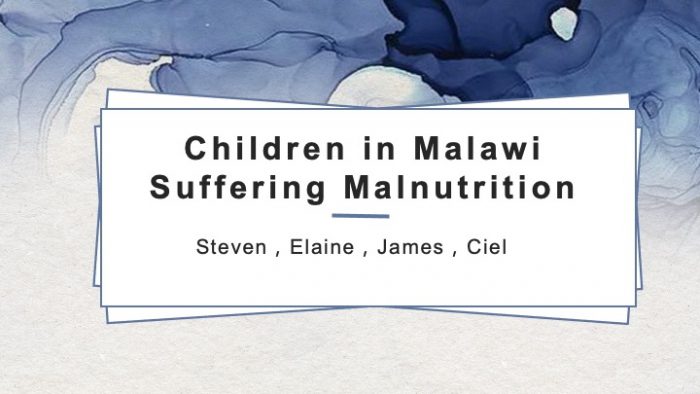 Student Project PGH Children in Malawi Student Project PGH Children in Malawi